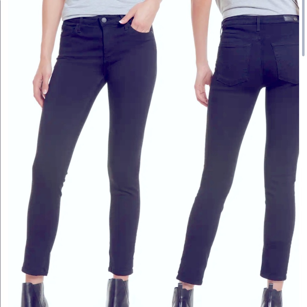 AG Jeans the Prima Ankle in Black!